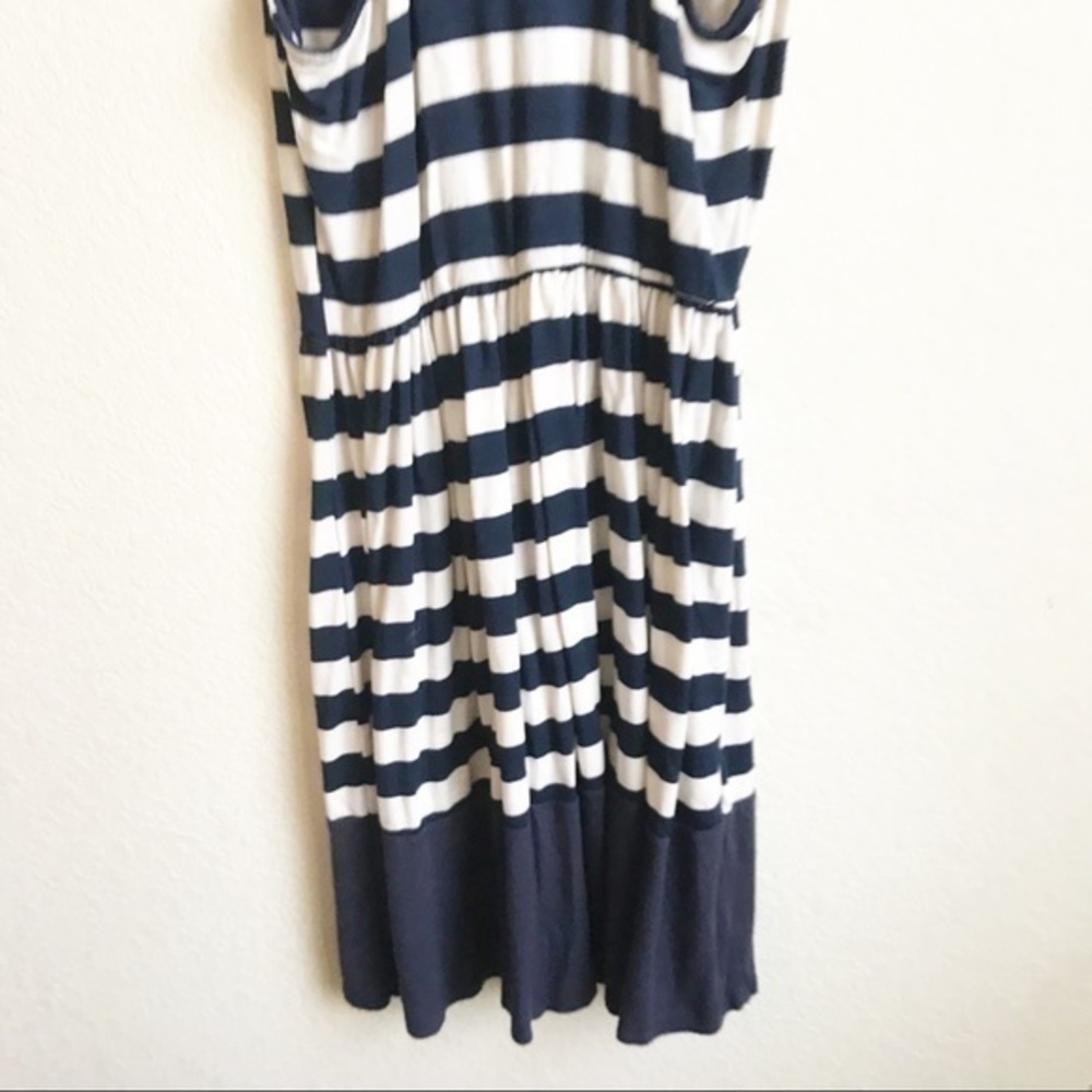 Striped Racer Back Mini Dress, S - Picture 7 of 8
